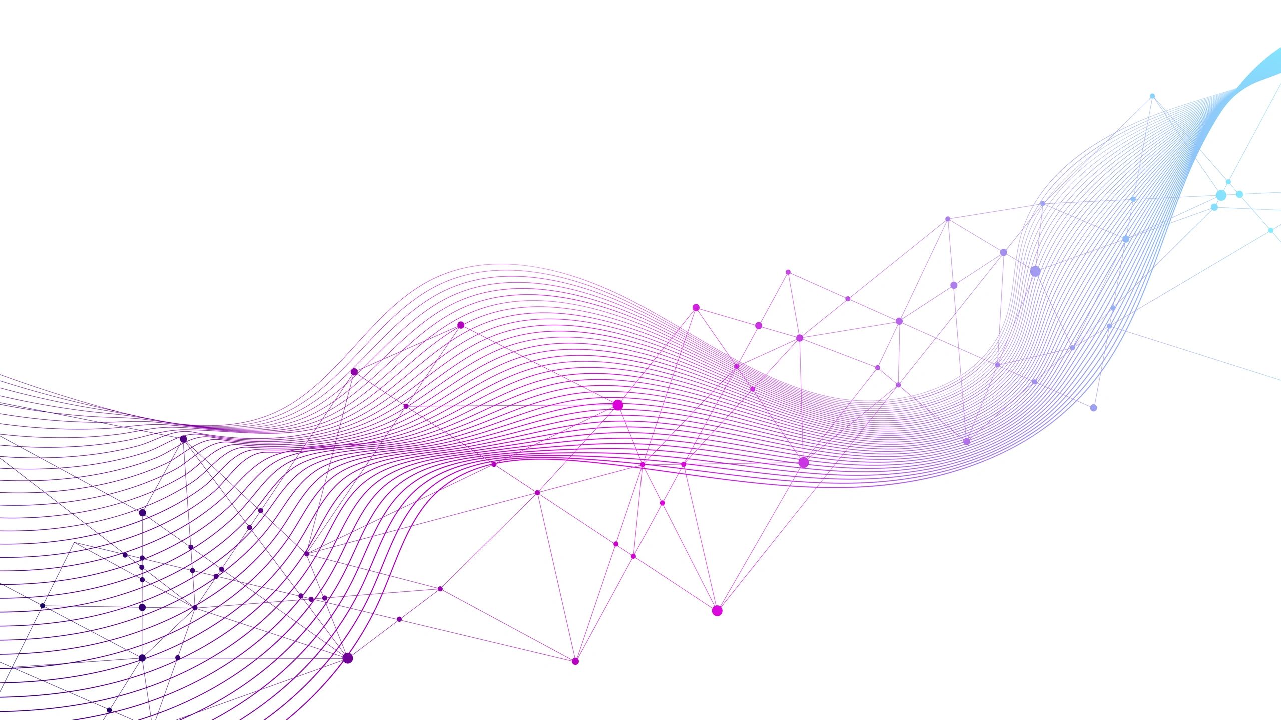 Abstract digital wave representing public sector and partner intelligence